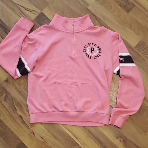 PINK Victoria's Secret Tops - PINK VICTORIA SECRET SWEATSHIRT